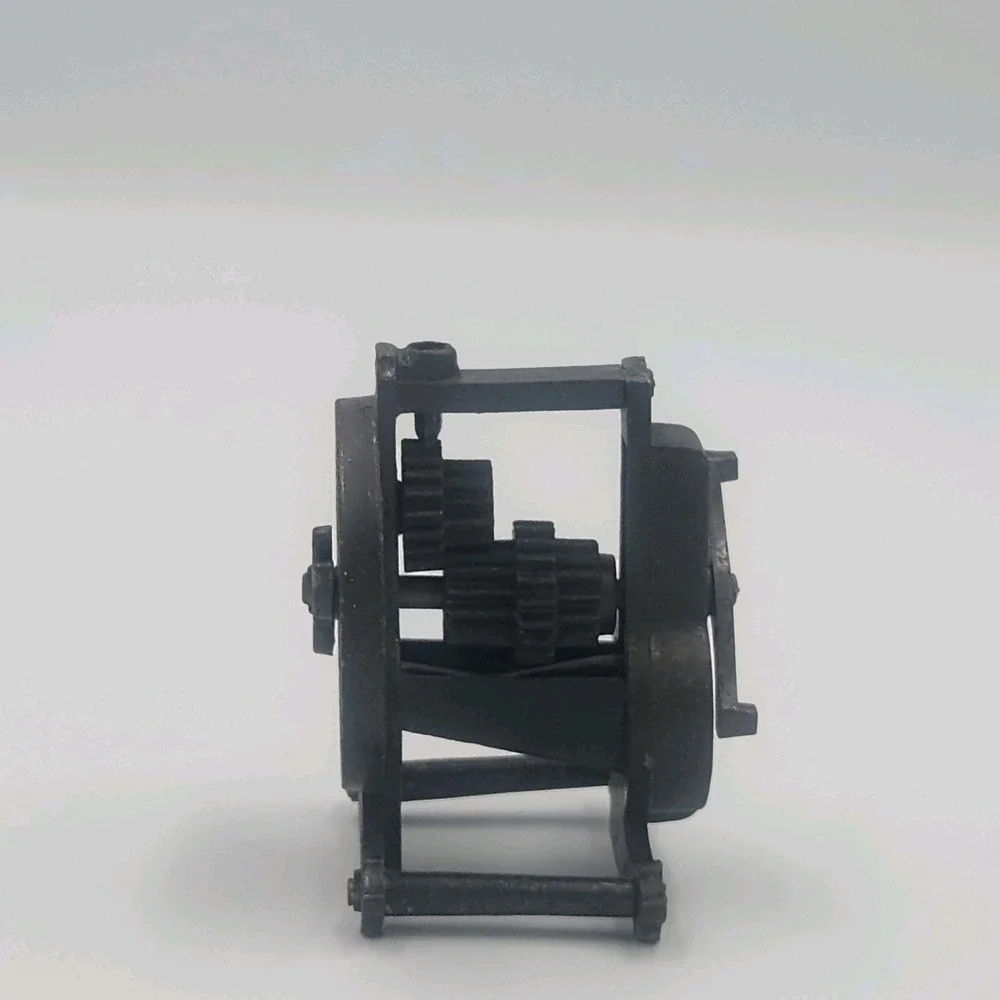 Vintage Die-Cast‎ Metal Miniature Pencil Sharpener - Clock No. 8754 Collectors